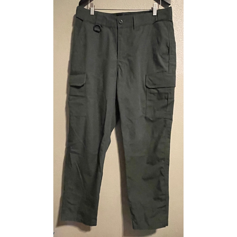 Midway USA Tactical Cargo Pants Mens 36x34 Green Work Hiking Outdoor Utility